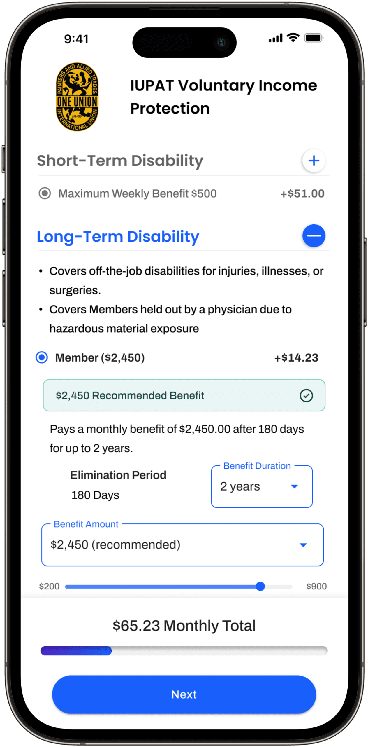 IUPAT LTD Enrollment